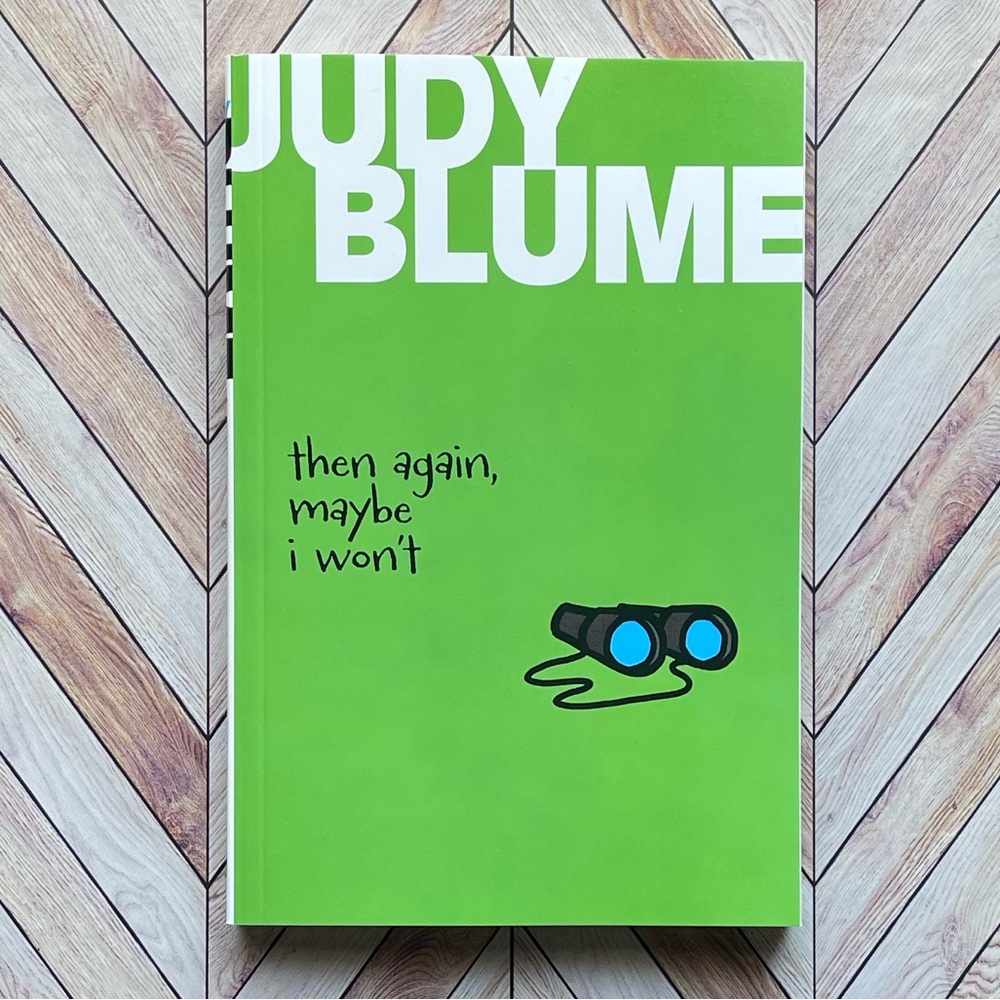New Children’s Paperback Book Then Again Maybe I Won’t Judy Blume Teen Novel